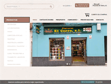 Tablet Screenshot of pinturaselcerro.com